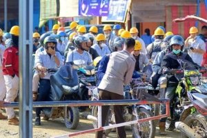 Smelter nikel PT GNI mulai beroperasi, pemeriksaan karyawan berlangsung ketat