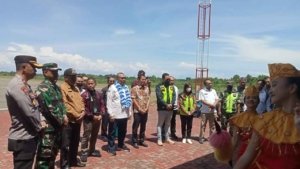 Wamenaker RI Tinjau PT. GNI di Sambut Sekda. Anggota DPRD Morut Tak Terlihat.
