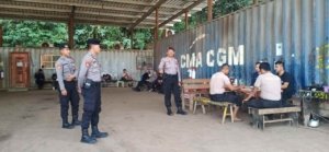 Ciptakan Situasi Aman dan Kondusif, Samapta Polres Morowali Utara Patroli di Kawasan Industri PT GNI