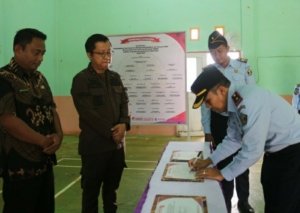 Lapas dan Kejaksaan Kolonodale MoU Pembangunan Zona Integritas WBK dan WBBM Tahun 2023