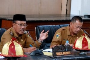 Wabup Morut Pimpin Rapat Internal Persiapan Penilaian Desa Lokus Percepatan Penurunan Stunting Tingkat Provinsi Tahun 2023