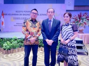 Bupati Delis Hadiri Peringatan Ulang Tahun Kaisar Jepang di Makassar