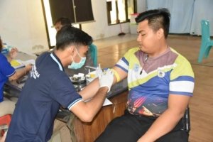 Polres Morowali Utara jalani Rikkes berkala T.A 2023 dari Tim Biddokkes Polda Sulteng