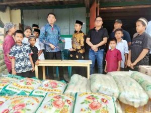 Dirut PT GNI Santuni Anak Panti Kolonodale Rp500 Ribu Setiap Bulan