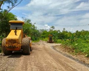 Dianggarkan 40 Miliar, Pengaspalan Jalan Nasional Beteleme-Nuha Dimulai