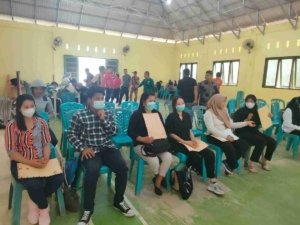 63 Orang Warga Ikuti Job Fair GNI di Desa Peboa
