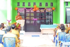 Bupati Delis Resmikan Pustu Desa Kolakan dan Desa Saemba.