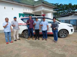 PT. CGG Serahkan I Unit Ambulance Untuk Desa Lingkar Tambang