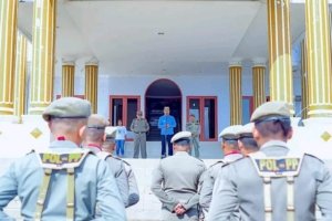 Wabup Djira Melepas 36 personel hadiri HUT ke-73 Satpol PP di Morowali