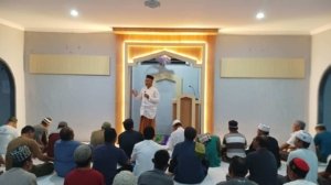 Ketua KPU Morut Jadi Imam sholat Tarawih dan Mengisi Tausiyah di Lapas Kolonodale
