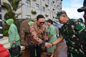 Pangdam XIII Merdeka Silaturahmi di Kawasan Industri PT SEI dan PT GNI
