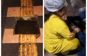 Lubang Trotoar dalam Kota Kolonodale Dibiarkan Memakan Korban Ibu Hamil 3 Bulan