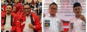 Terjadi Head To Head Pilkada Morut, Bung Jeff dan Ruben Hehi vs Delis Hehi dan Djira