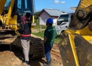 Geledah PT RAS di Morut Tim Penyidik Kejati Sulteng Sita 2 Boks Container Dokumen dan Sita 13 Alat Berat