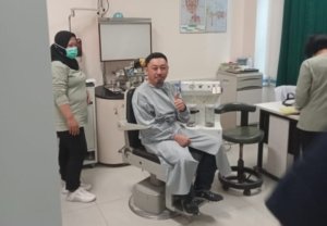Calon Bupati Morut Jeffisa Putra A Jalani Pemeriksaan Kesehatan di RSUD Undata Palu