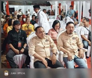 Paslon Jeffisa-Ruben Hadir On Time di KPU Morut