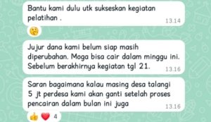 Buat Kegiatan Workshop di Luwuk, PMD Morut Pinjam Dana di Bendahara Desa