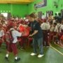 Bentuk Perhatian PT. GNI dan PT.SEI Bagikan Ratusan Sepatu Bagi Siswa SD di Morut