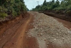 Proyek Jalan Ronta-Bintangor Senilai 2,6 Miliar, Pekerjaan Perusahaan Asal Makassar yang Jadi Keluhan Warga