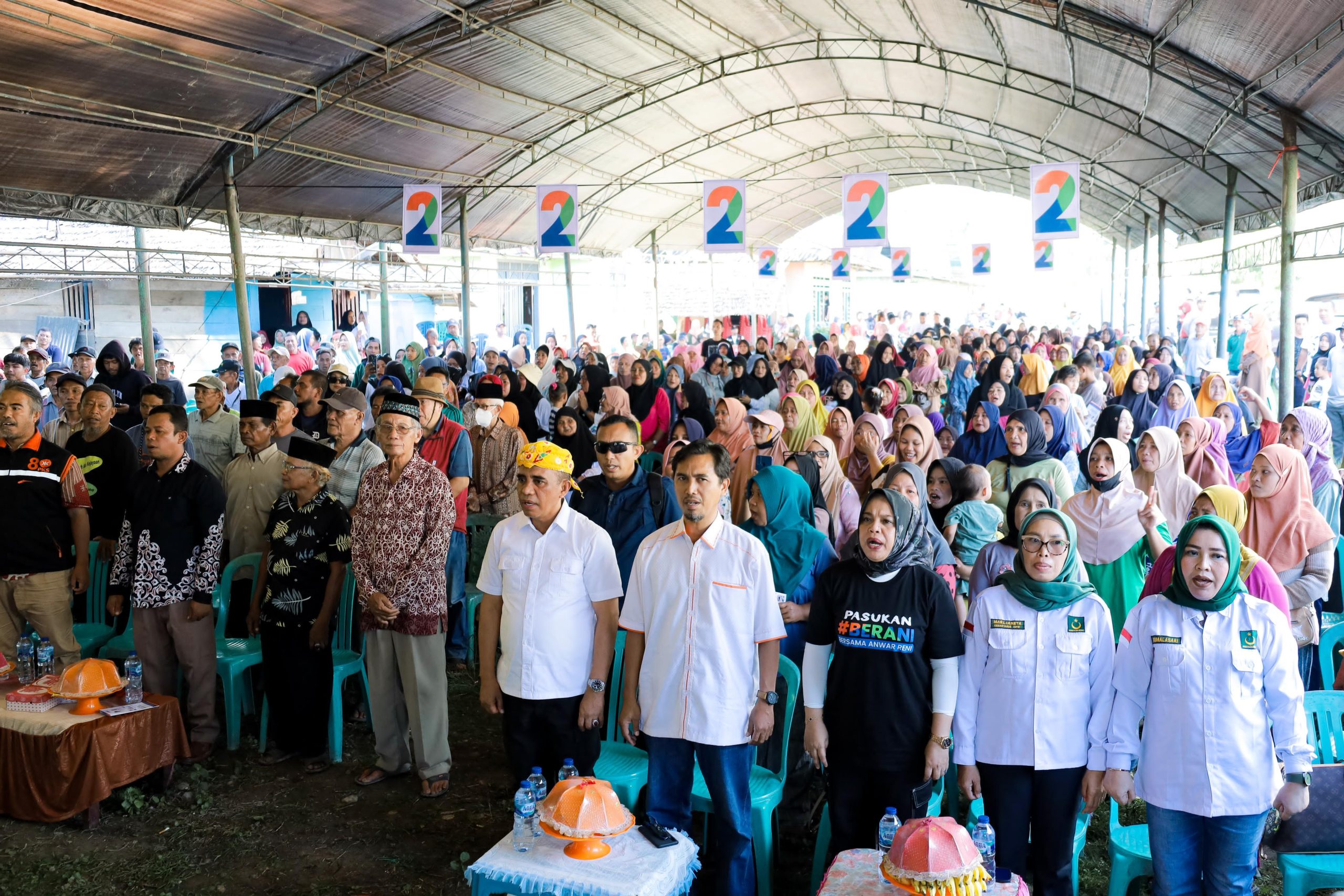 Dokimentasi Berani-Anwar Hafid dan Reny Lamadjido Targetkan Kemenangan Melalui Program Unggulan di Sulteng