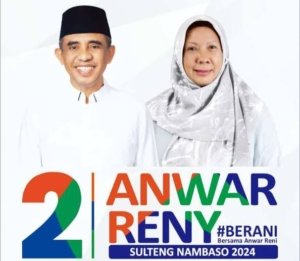 Elektabilitas Anwar hafid dan dr. Reny Lamadjido Melesat Jauh dari Paslon Lain