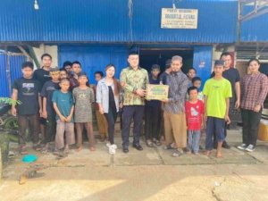 PT GNI Peduli, Salurkan 1,2 Ton Beras di Panti Asuhan Kolonodale
