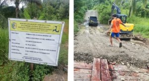 Proyek Jalan di Lijo Selesai Dikerjakan Kontraktor