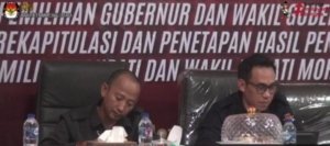 KPU Morowali Utara Gelar Rapat Pleno Terbuka Rekapitulasi Hasil Suara Pilkada 2024
