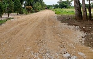 Rekanan Akui Proyek Jalan Korowou Gunakan Dana Desa
