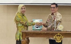Ketua DPRD Morut Hadiri Penyerahan LHP BPK Tahun 2024
