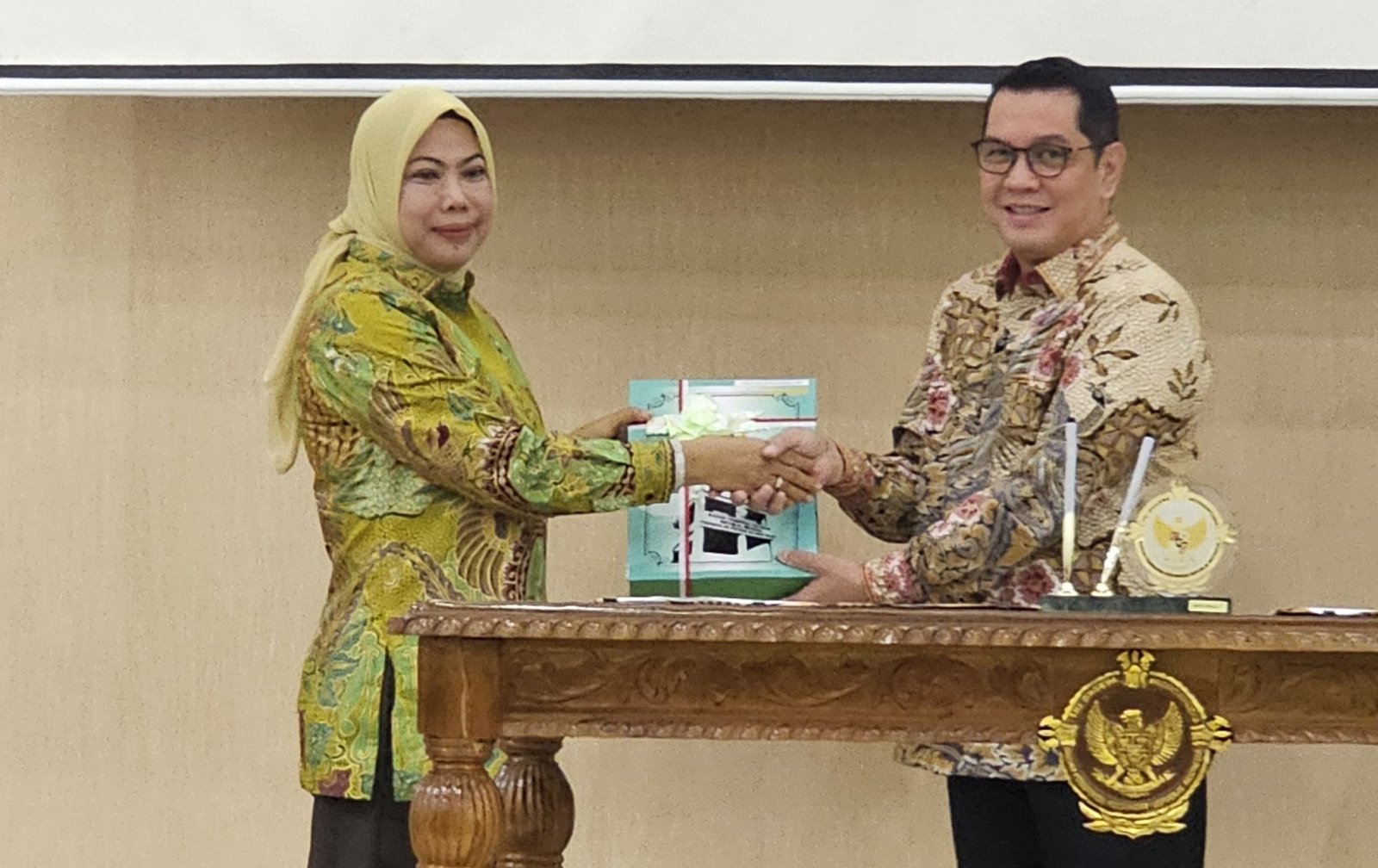 Ketua DPRD Morut Hadiri Penyerahan LHP BPK Tahun 2024