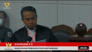 Sidang MK Pilkada Morut, Hakim Arief Hidayat Ketok Palu Gugatan yang Diverifikasi Disahkan