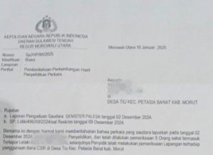 SP2HP Terbit, Bakal Ada Tersangka Soal Dana CSR Desa Tiu