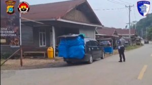 Polres Morut Tilang Rental Muat Motor