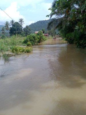 Banjir di Desa Ululaa, Morowali Utara Kembali Naik
