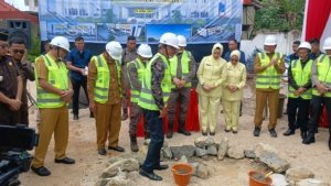 Peletakan Batu Pertama Kantor Kejari Morut, Kajati Sulteng: Kantor Baru, Semangat Tambah Baru