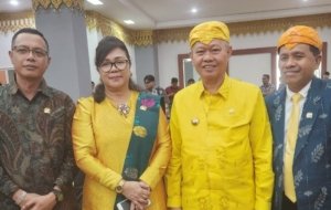 Yaristan Palesa Hadiri Rapat Paripurna Istimewa HUT ke-61 Provinsi Sulteng, Wakili Ketua DPRD Morut