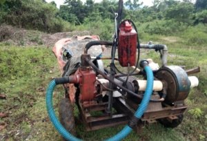 Diduga Ilegal, Aktivitas Penyedotan Pasir di Sungai Tambalako Terus Berlangsung