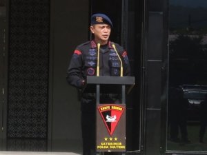 200 Personel Satbrimob Polda Sulteng Siap Amankan PSU di Kabupaten Banggai