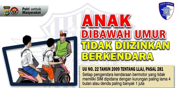 Polres Morut Tegaskan Larangan Anak di Bawah Umur Bawa Motor ke Sekolah