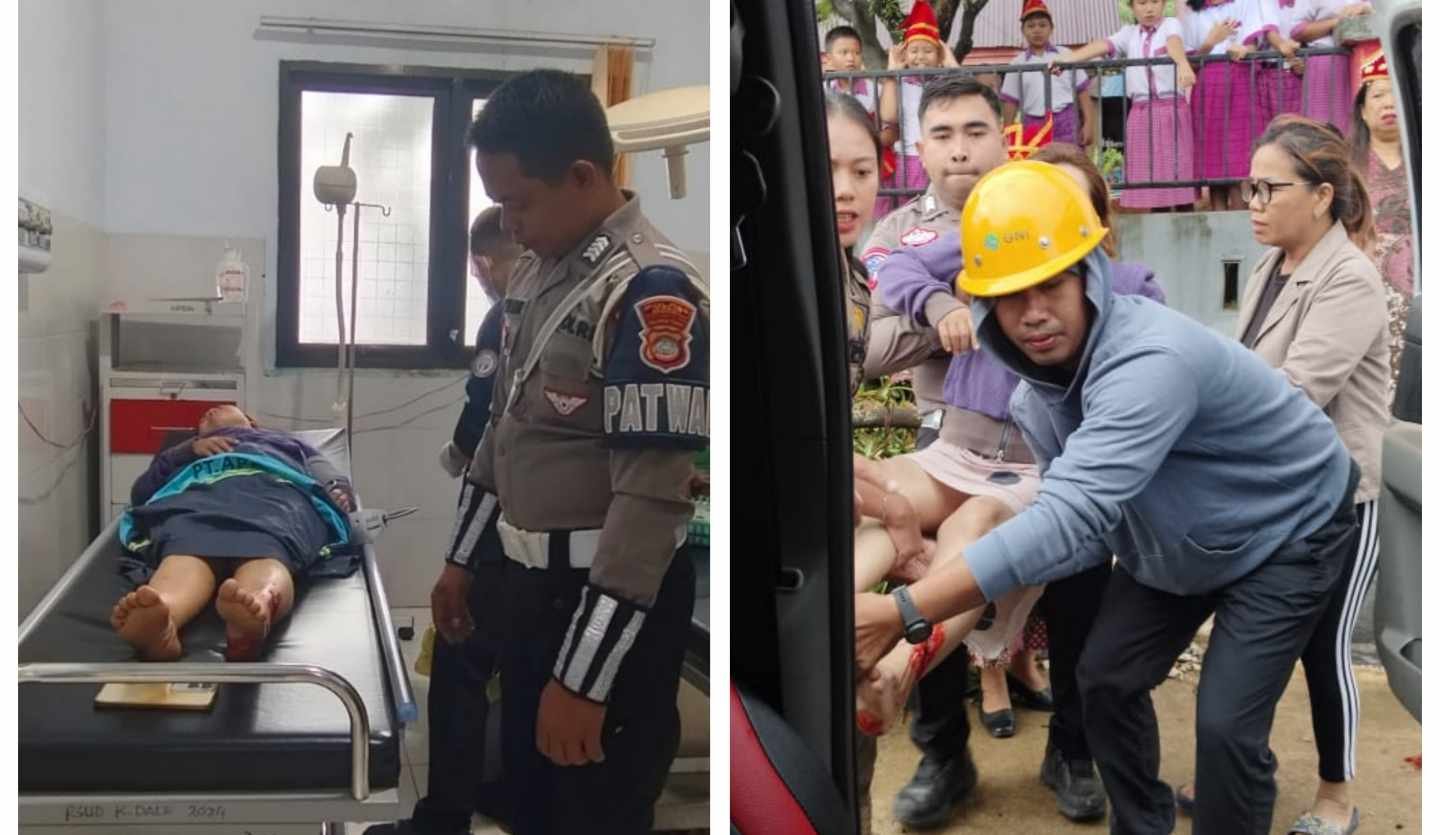 Kecelakaan Kembali Terjadi, Satlantas Polres Morut Tegas, Tahan Motor Siswa Dibawah Umur