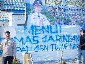 Bupati Morowali Apresiasi Kritikan Terbuka Oleh Mahasiswa