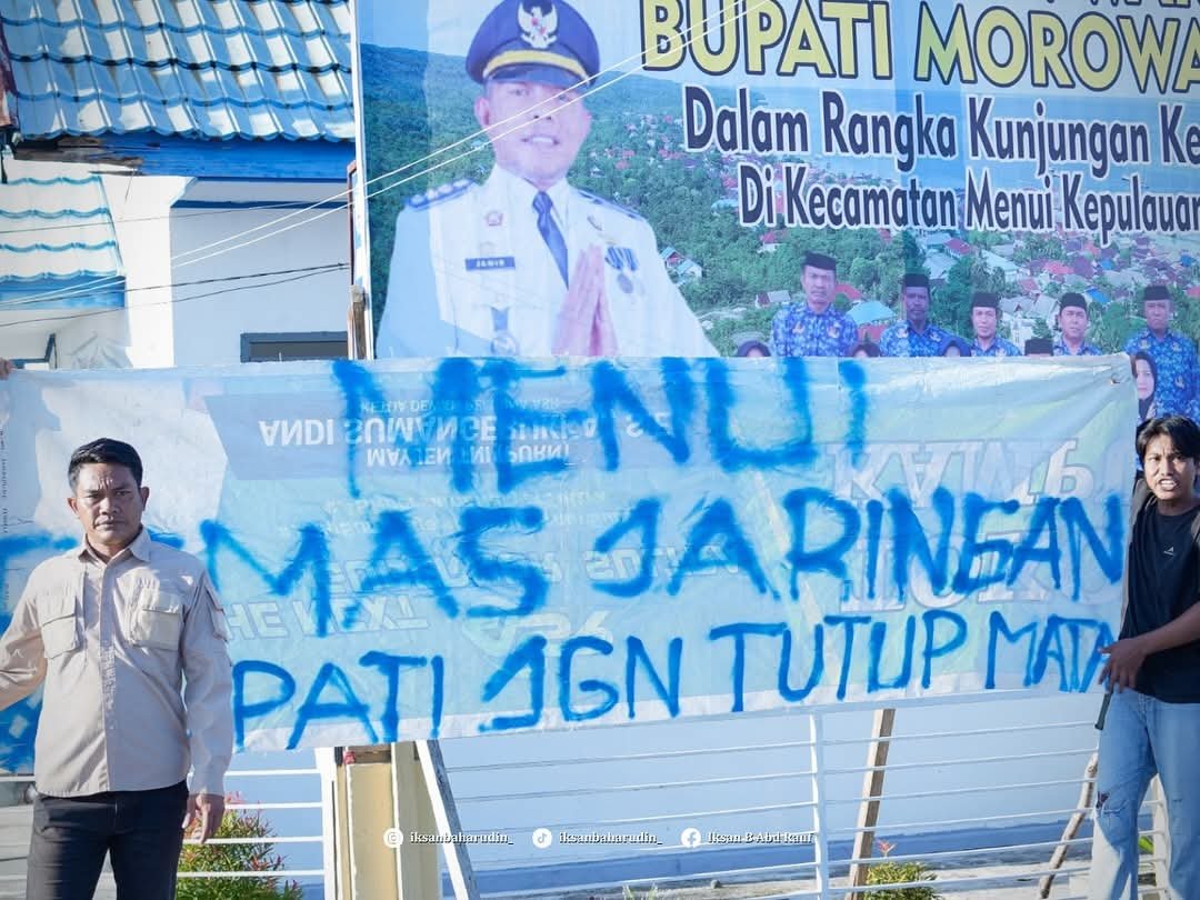Bupati Morowali Apresiasi Kritikan Terbuka Oleh Mahasiswa
