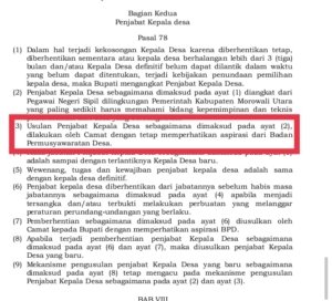 Camat Soyojaya Dinilai Langgar Perda dalam Pengusulan Pj Kades Tamainusi