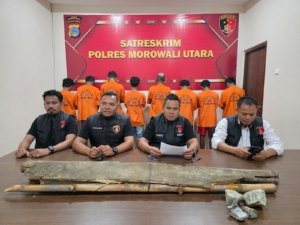 Polisi Tetapkan Delapan Tersangka Terkait Bentrok di Morowali Utara