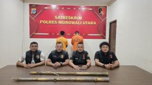 Polres Morowali Utara kembali amankan 2 pelaku bentrok warga Bimor Jaya vs Keuno