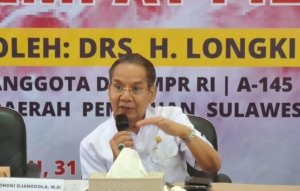 Longki Djanggola Sosialisasi Empat Pilar di Sulteng, Ajak Generasi Muda Jaga Kebhinekaan