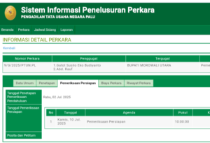 Dua PNS Gugat Bupati Morut di PTUN Palu, Hari Ini Sidang Perdana