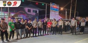 Polres Morut Gelar Patroli Pengamanan Padungku di 10 Desa, Perayaan Berjalan Aman dan Tertib