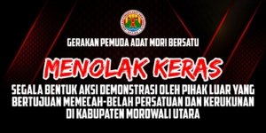 Rencana Demo Antikorupsi di Morut Tuai Penolakan, Koordinator Aksi Berasal dari Sulawesi Tenggara Dikecam